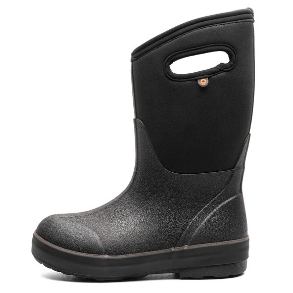 BOGS Classic II Solid Boot Kids Toddler-Youth Boot, 2 M US Little Kid, Black - Picture 1 of 1
